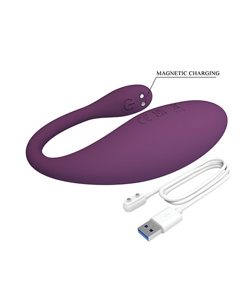 Pretty Love Dora - Vibrador de Pareja con App - Morado - Imagen 6