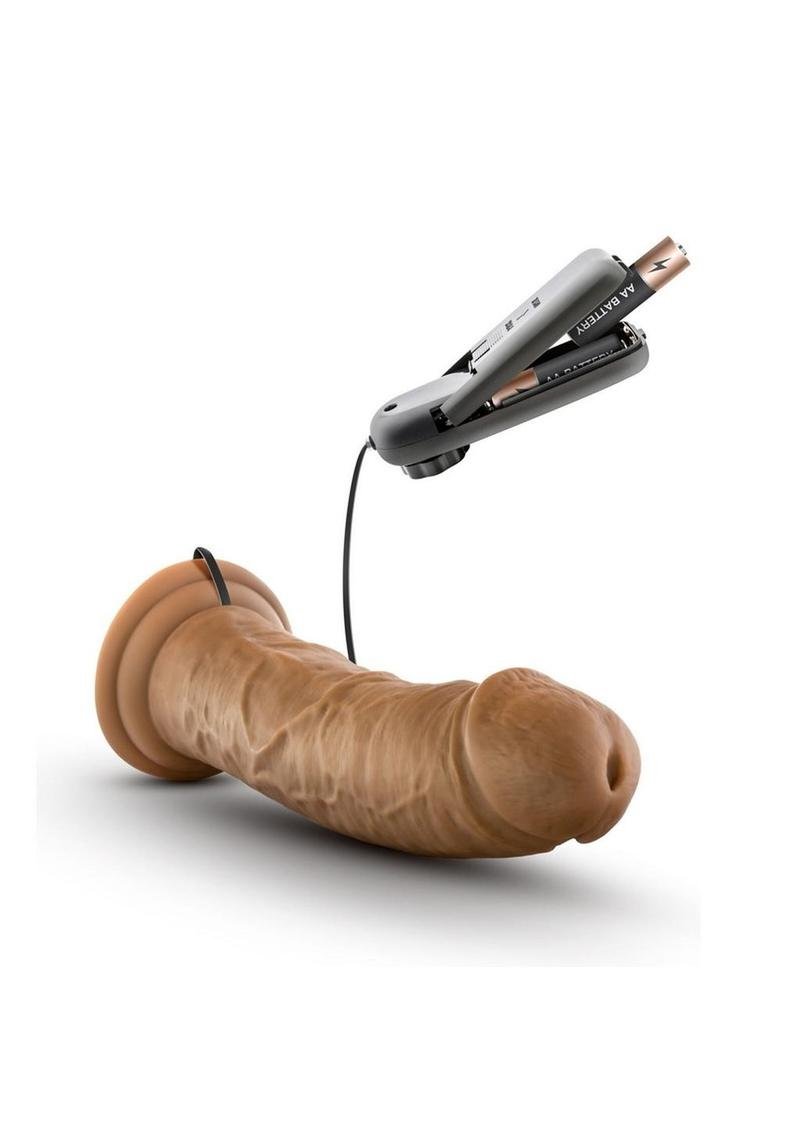 Dr. Skin Silver Collection Dr. Joe Vibrating Dildo with Wired Re - Imagen 3