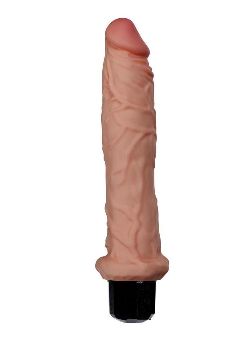 Dr. Skin Dr. Webber Vibrating Dildo 9.75in - Vanilla - Imagen 2