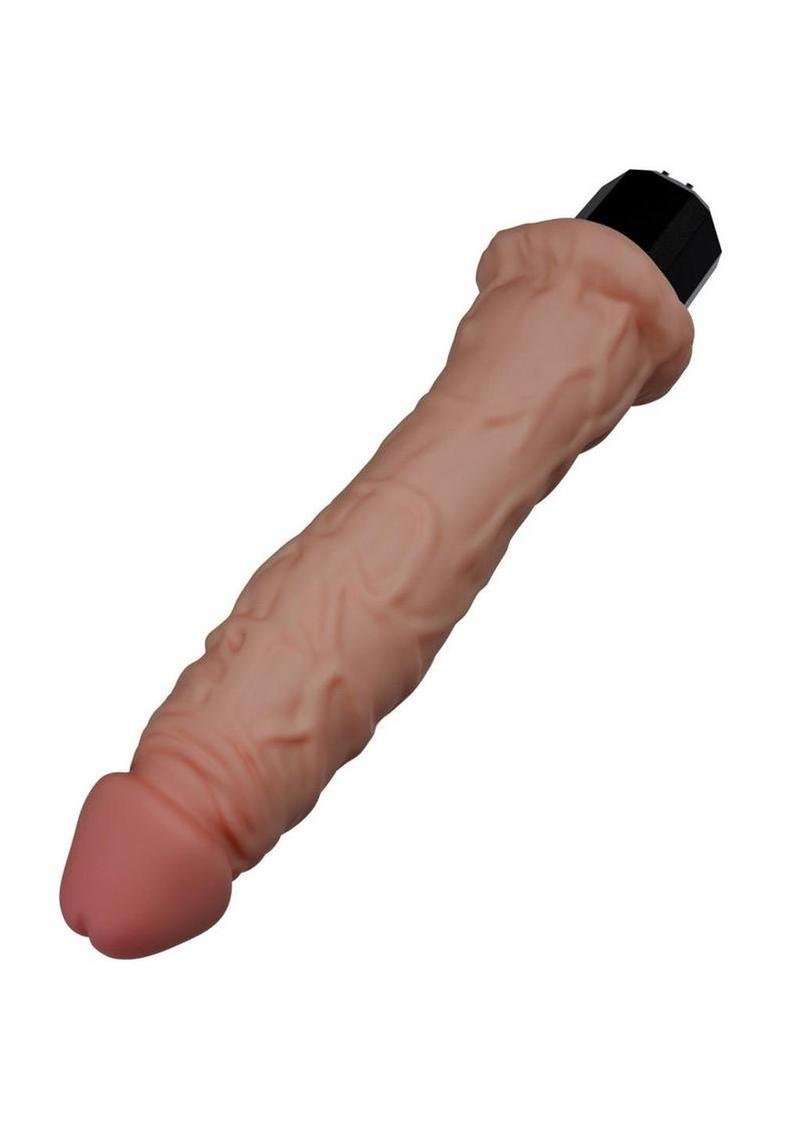 Dr. Skin Dr. Webber Vibrating Dildo 9.75in - Vanilla - Imagen 3