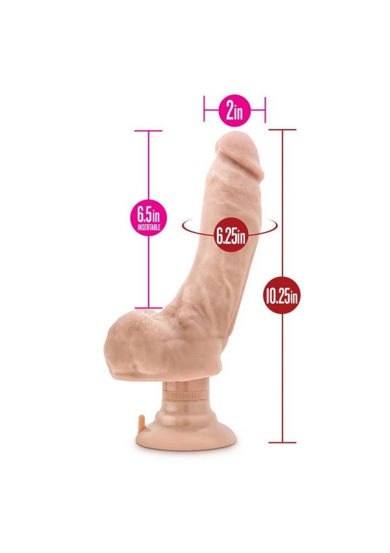 Coverboy Doctor Love Dildo with Balls 10.25in - Vanilla - Imagen 2