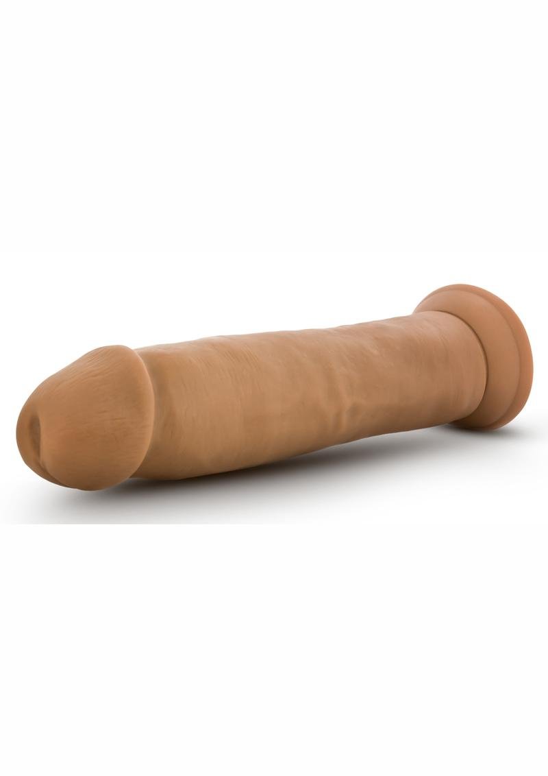 Dr. Skin Silver Collection Cock Dildo 9in - Caramel - Imagen 3