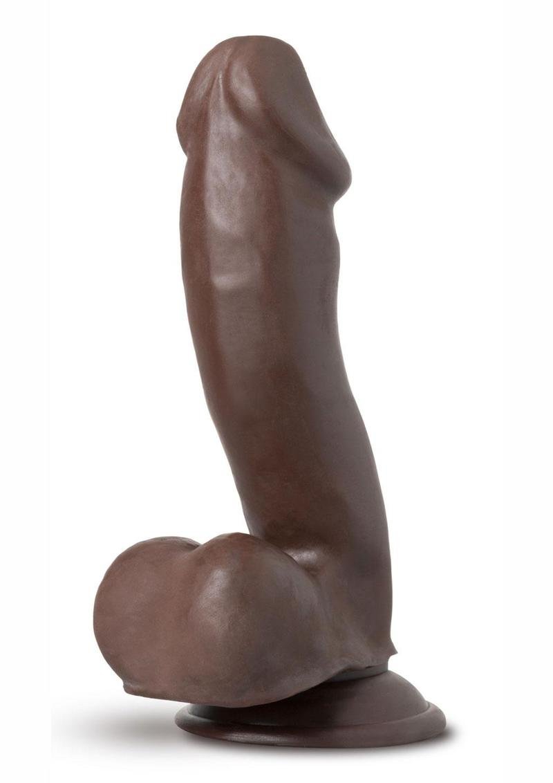 Au Naturel Troy Dildo 6in - Chocolate - Imagen 2