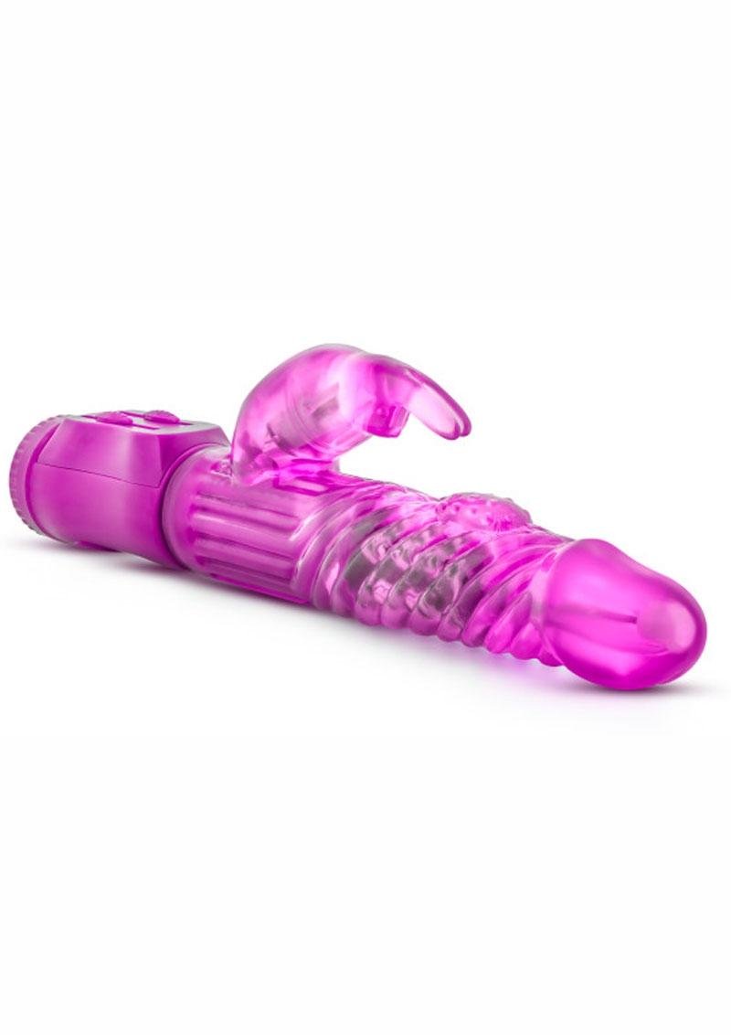 Blush B Yours Beginner's Bunny - Vibrador Conejo de Doble Estimulación 8.75" - Rosa - Imagen 2