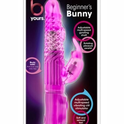 Blush B Yours Beginner's Bunny - Vibrador Conejo de Doble Estimulación 8.75" - Rosa