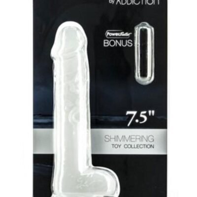Addiction Pearl Dong 7.5in - White