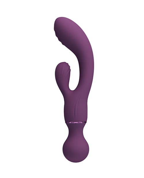 Pretty Love All Rounder Estimulador Dual Recargable 7.9″ Morado - Imagen 3