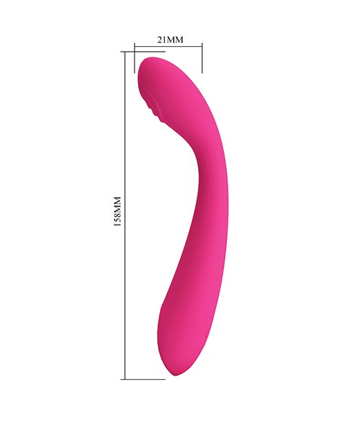 Pretty Love Jessica - Vibrador de Punto G 6.2" - Rosa - Imagen 6
