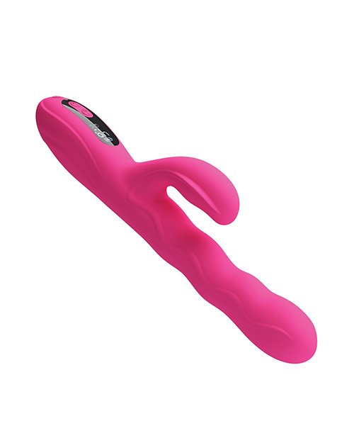Pretty Love Winters Vibrador Rabbit Multifunción con Pantalla LED 9,9″ Rosa - Imagen 5