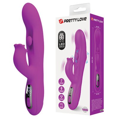 Pretty Love Yalanda Vibrador Rabbit Oscilante 9.4″ Morado