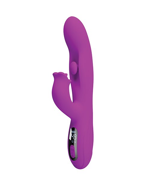 Pretty Love Yalanda Vibrador Rabbit Oscilante 9.4″ Morado - Imagen 2