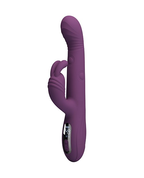 Pretty Love Dee Vibrador Rabbit Multifunción con Pantalla LED 9,4″ Morado - Imagen 2