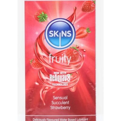Skins Water Based Lubricant - 5 ml Foil Strawberry