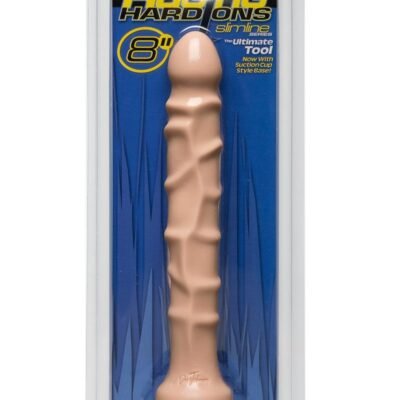 Raging Hard-Ons - Slimline Series - The Ultimate Tool Dildo with Suction Cup 8in - Vanilla