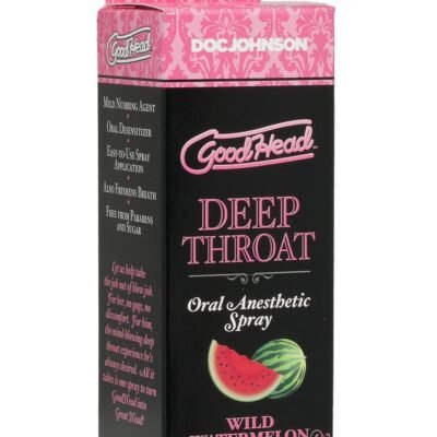 GoodHead Deep Throat Oral Anesthetic Spray Watermelon 2oz