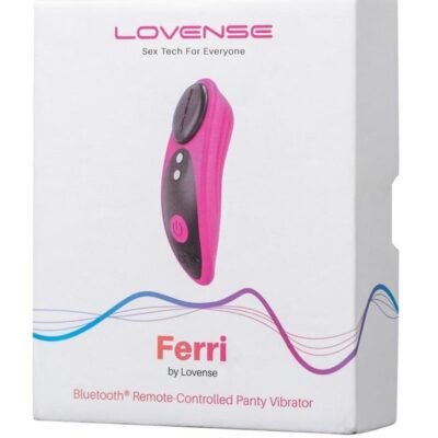 Lovense Ferri – Vibrador para Panty con Control por App Rosa