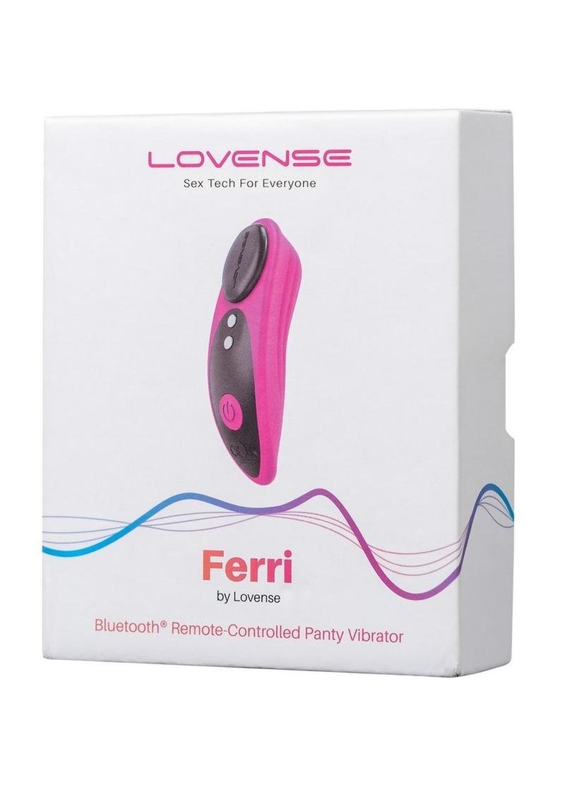 Lovense Ferri – Vibrador para Panty con Control por App Rosa