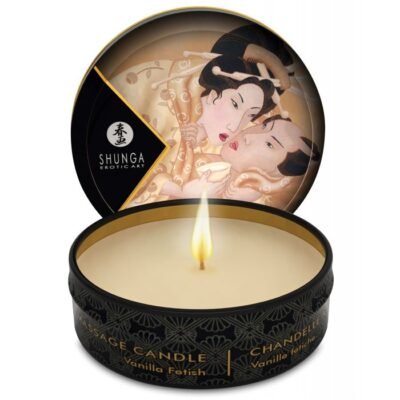 Shunga Desire Mini Candlelight Massage Candle - 1 oz Vanilla