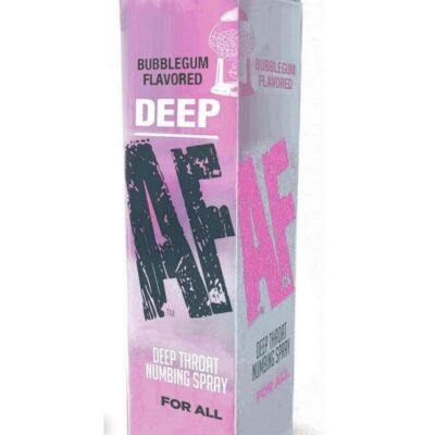 Deep AF Deep Throat Numbing Spray 1oz - Bubblegum