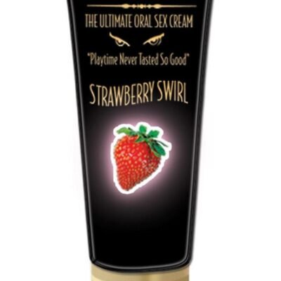 Oralicious Ultimate Oral Sex Cream 2oz - Strawberry Swirl