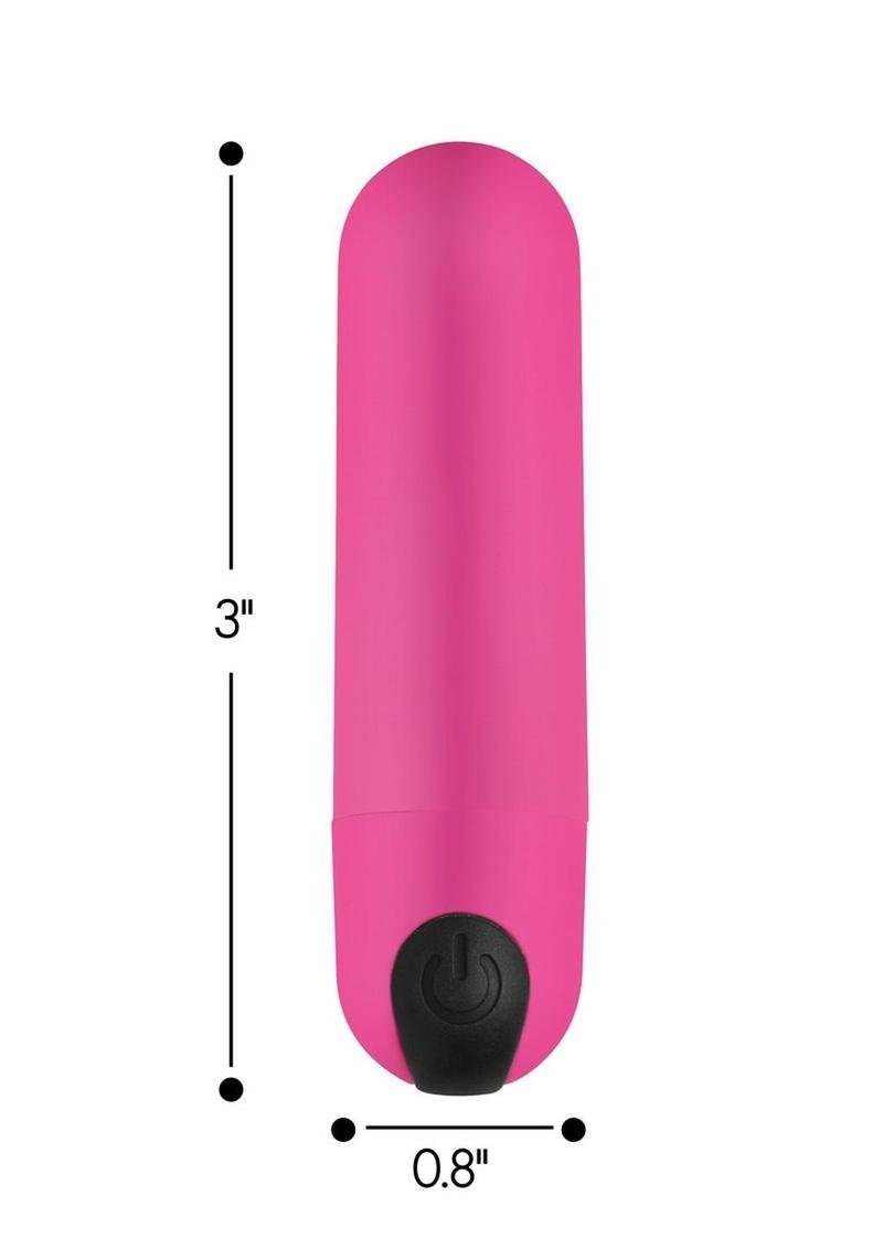 Bang! Vibrating Bullet with Remote Control - Pink - Imagen 4